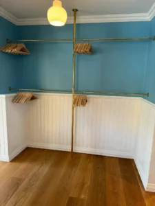 messing garderobe til hotel plesner i skagen